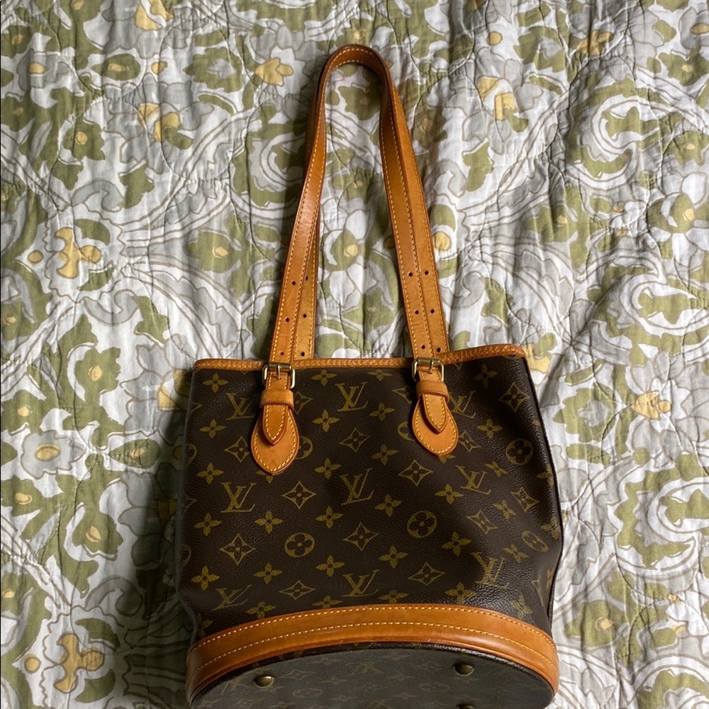 Louis Vuitton Brown Monogram Tote Bag